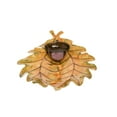 thumbnail image 1 of Transpac Dolomite 14.5 in Yellow Harvest Leaf Acorn Chip and Dip Set of 2 for Fall Thanksgiving Serving Platters, 1 of 1