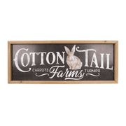 Transpac Easter Cottontail Wall D cor