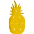 thumbnail image 1 of Transpac 15 Inch Yellow Metal Spring Light Up Pineapple Decor for Home and Garden Decorative Objects, 1 of 1