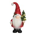 thumbnail image 1 of Transpac 11 in Multicolor Light Up Gnome with Tree Christmas Decor Polyresin Decorative Object, 1 of 4