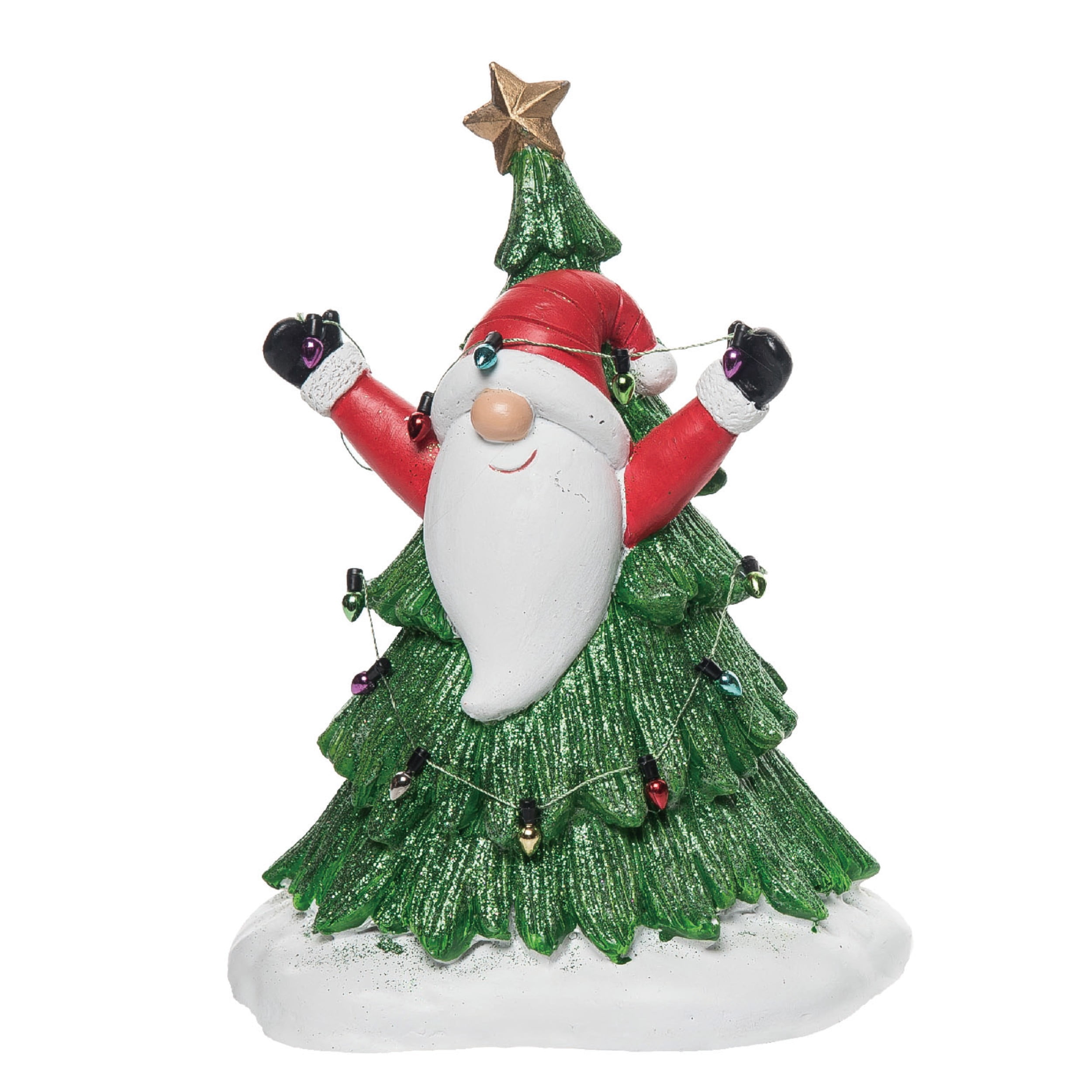 Polyresin Gnome with Christmas Signage main image 0