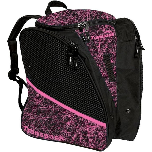 Transpack Ice Skating Bag - Pink Scratched