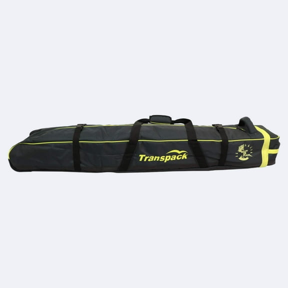 Transpack Ski Vault Pro Double Ski Rolling Bag - Glenn Plake Ocean
