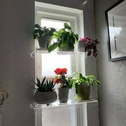 Window Plant Shelves