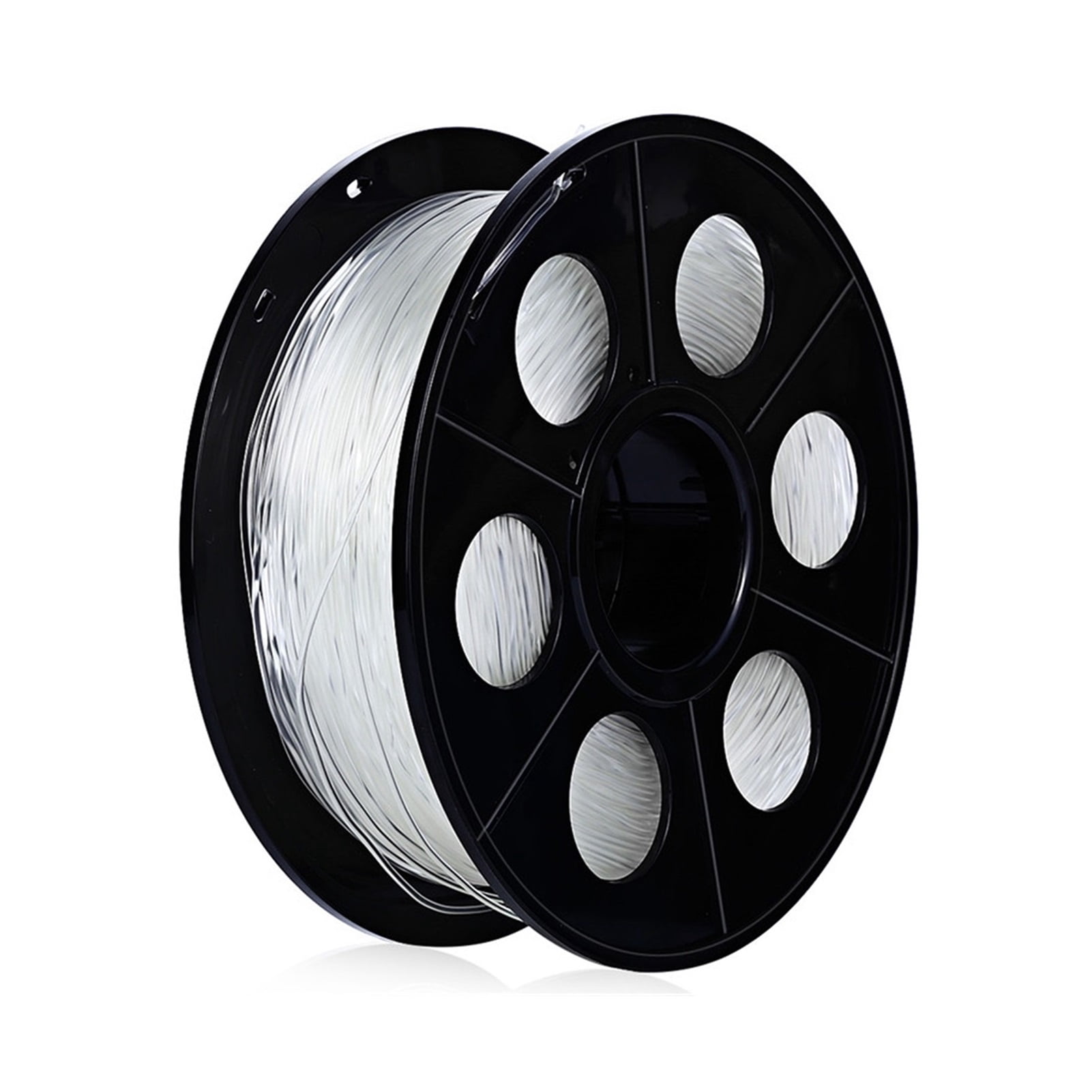 Transparent 1KG/roll 3D Printer Filaments, 1.75mm Flexible TPU, 3D Pen Materials, Solid Colorful Filament, Easy-to-Print Accessories