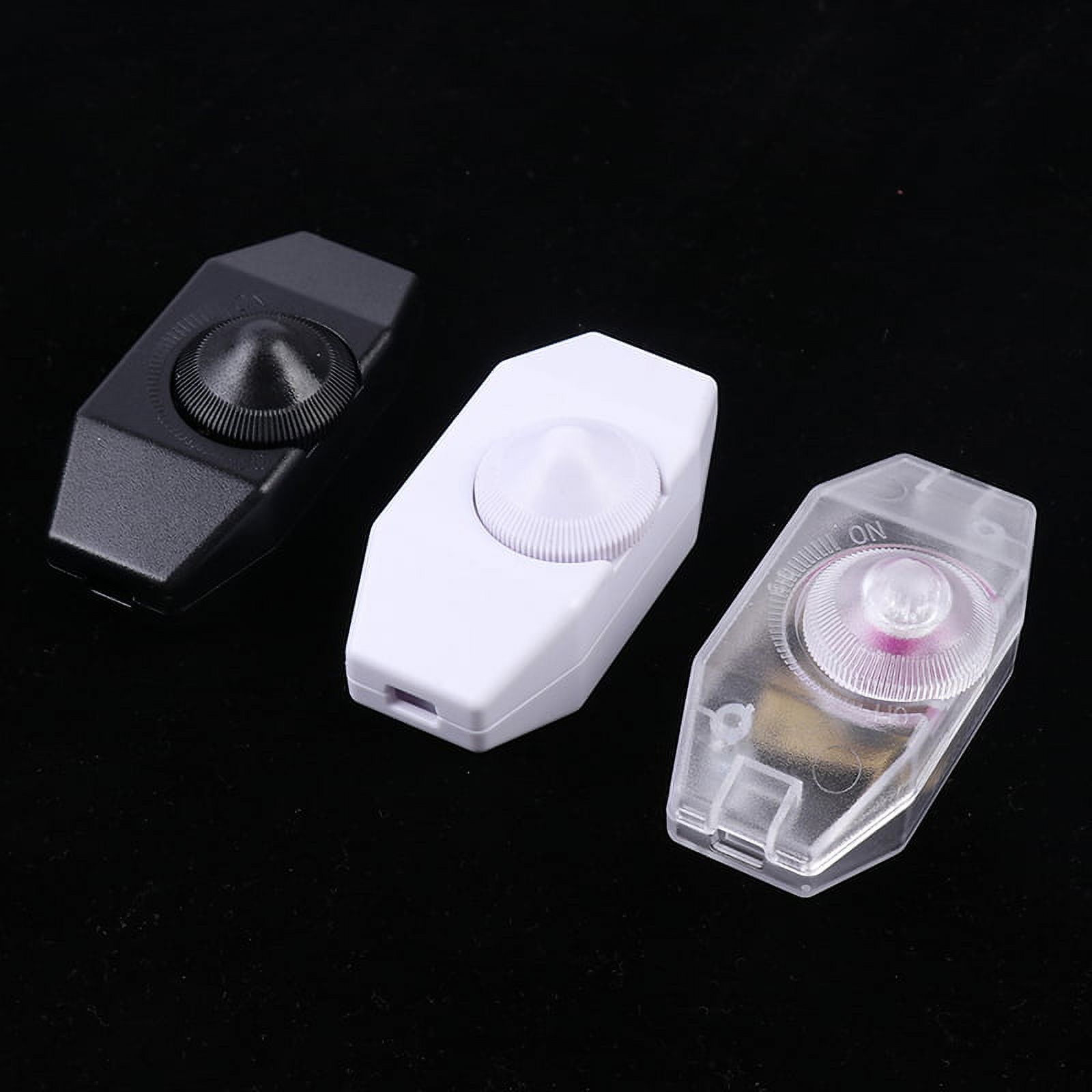 (Transparent）220v 1a Lamp Dimmer Cord Temperature Regulating Speed