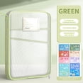thumbnail image 1 of Transparent A4 Book Storage Bag,Mesh Homework Organizer Bag,Clear File Storage Bag,Exam Paper Storage,Handheld Document Bag,Efficient Organization for A4 Documents,Easy Access, 1 of 3