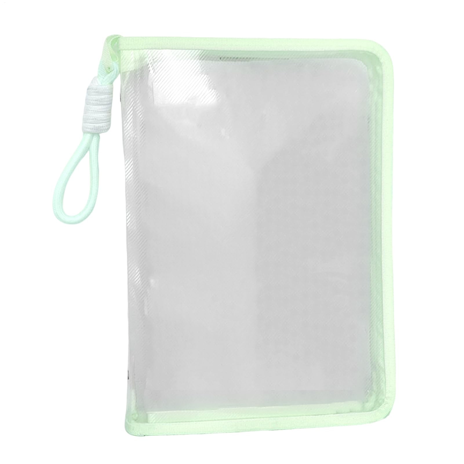 Transparent A4 File Bag with Lanyard, Zipper File Bag, Waterproof ...