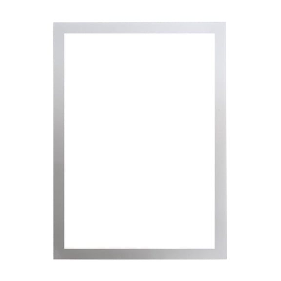 Transparent A4 Self-Hinged Information Pocket Sheet Holder with Snap Closure - Wall Stickers Display Frame for Documents and Posters 325 x 24 cm Heavy-Duty Polypropylene