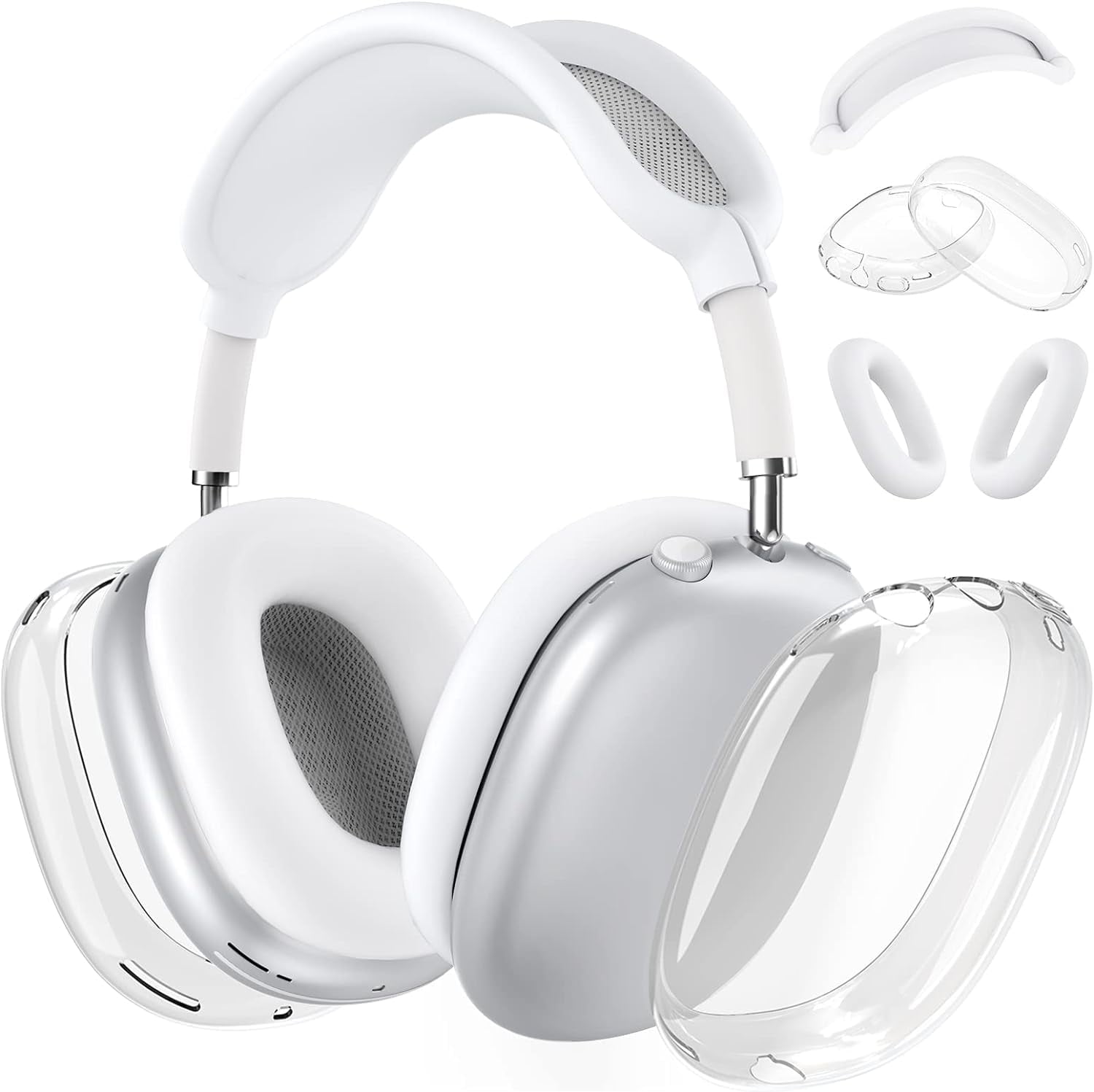 SkyAuks AirPods Max Transparent Anti-fingerprint Headphone