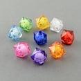 thumbnail image 1 of Transparent Acrylic Beads Bead in Bead Faceted Cube Mixed Color 8x7x7mm Hole: 2mm about 200pcs/50g 50g, 1 of 2
