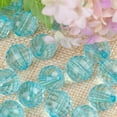thumbnail image 1 of Transparent Acrylic Beads Round Sky Blue 8mm about 2160pcs/500g. Acrylic, 1 of 1