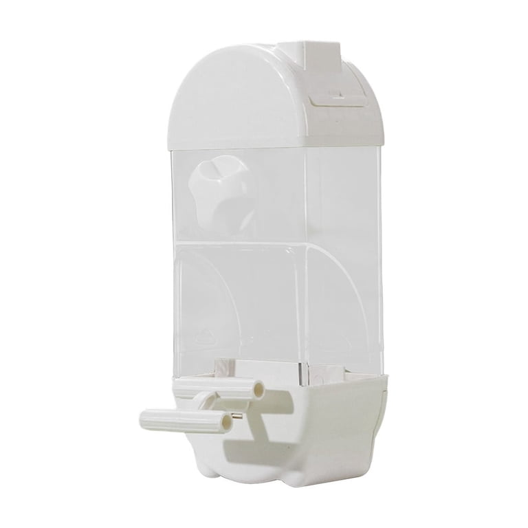 Transparent Acrylic Bird Feeder - Durable Weather-Proof Design for