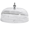 thumbnail image 1 of Transparent Acrylic Cake Dome Cover with Handle Robust Round Cake Stand Topper Display Lid for Cupcakes Cakes Pastries Elegant Presentation, 1 of 7