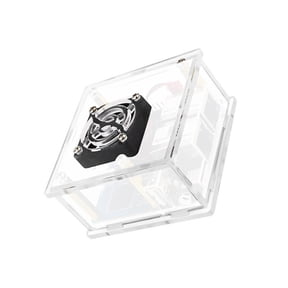 Transparent Acrylic Case for Orange Pi R1 Plus LTS Clear View, Enhanced Cooling Performance Repair Case