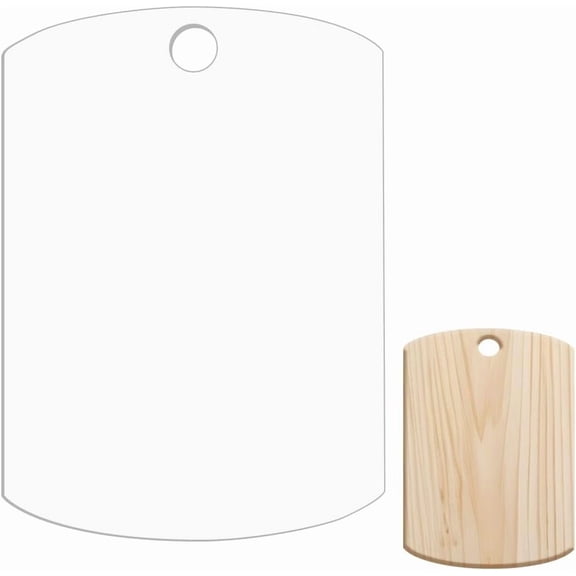 Transparent Acrylic Cribbage Board Template Rectangle Clear 300x200x4mm Hole: 25mm