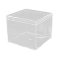 thumbnail image 1 of Transparent Acrylic Favor Box for Candy and Treats, Clear Plastic Display Case for Handmade Crafts, Wedding Party Gift Packaging Container with Removable Lid, 1 of 6
