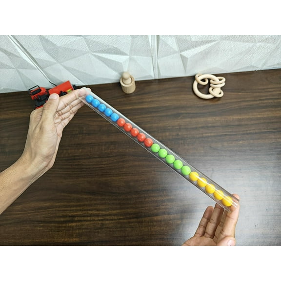 Transparent Acrylic Pipe For Marble Run Track, Marble run track Game marble run race pipe for Marbles,toy for birthday gift christmas gift Transparent Pipe