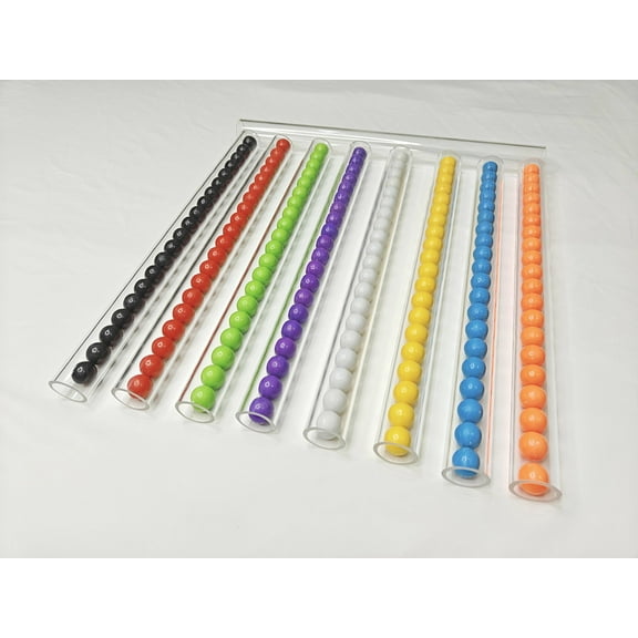 Transparent Acrylic Pipe & colorful marbles, Marble run track Game marble run race pipe for Marbles,toy for birthday gift christmas gift Blue