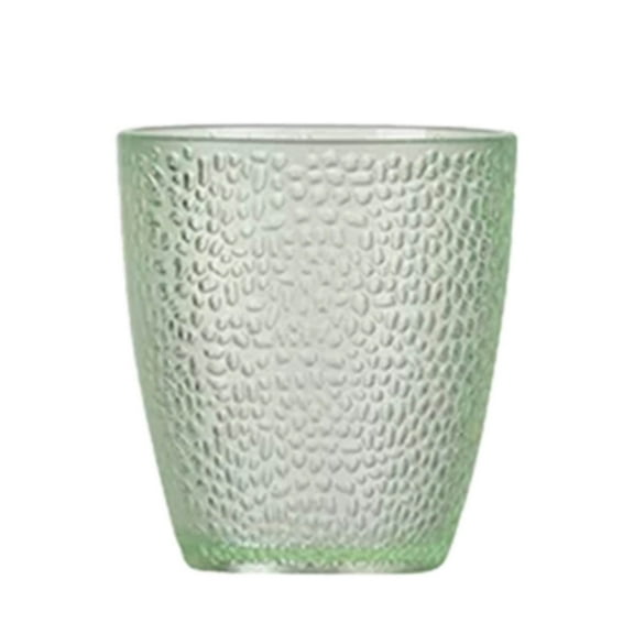 Transparent Acrylic Glasses Set - Shatterproof Restaurant Grade Drinkware for Juice and Water in Various Colors - Green