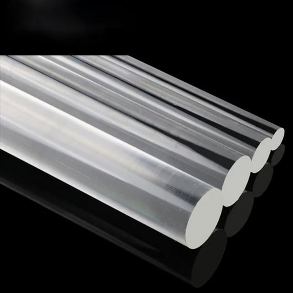 Transparent Acrylic Plexiglass Lucite Rod PMMA Bar DIY Decor DIY Accessories Jewelry Holders Customized Photography Tools Diameter 30mm 30cm long