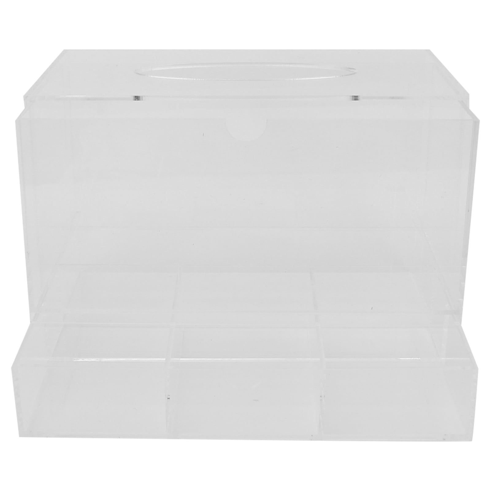 Transparent Acrylic Tissue Storage Box Eyelash Extension Cosmetic