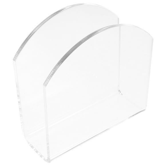 Transparent Acrylic Western Restaurant Napkin Holder Decor Buffet Cadd Delicate Salt & Pepper Shakers Kitchens