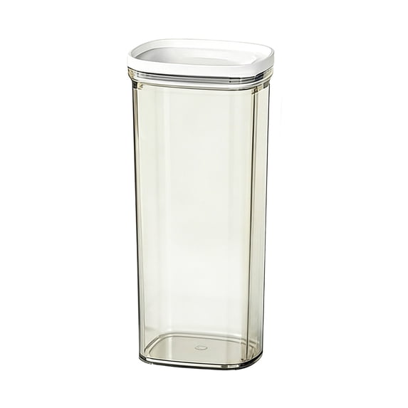 Transparent Airtight Storage Jars for Kitchen Organization | Clear Food Containers for Snacks Dried Goods & Grains, Stackable & Versatile for Home Use