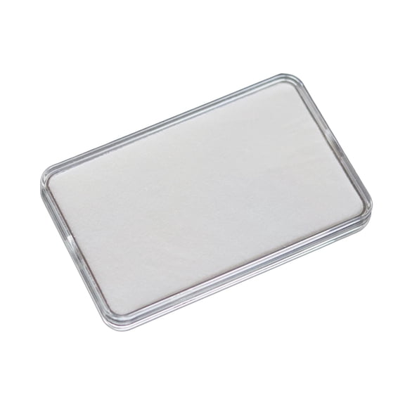 Transparent Ancient Display Storage Box Case , for Museum, Jewelry Store, ,Shop,etc 62x100x8mm Good Sealing