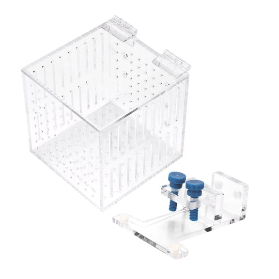 Transparent Aquarium Divider For Fish, Breeding Quarantine Box With Adjustable Bracket, Safe Acrylic