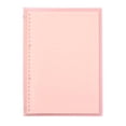 thumbnail image 1 of Transparent B5 Refillable Notebook 26 Rings/Holes Loose Leaf Binder Flexible Waterproof PP Cover 30 Sheets Ruled Lined Paper Refillable Binder for Office Home School Students Supplies, 1 of 9