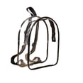 thumbnail image 1 of Transparent Backpack, Clear PVC Backpack for Security Check,Large Capacity See-Through Backpack and Events, Stadium Approved Transparent Bag with Multiple Compartments,Durable Stadium Bag, 1 of 2