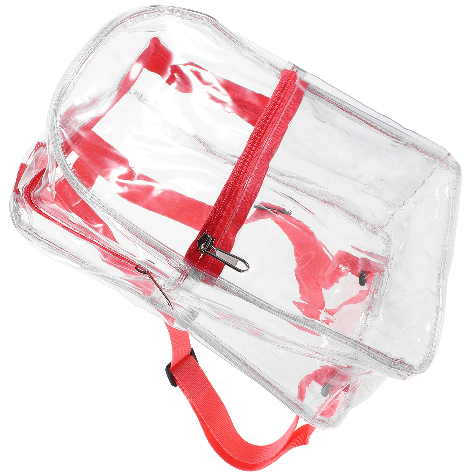 Transparent Backpack Cute Clear Book Baggies Mini for Women Small Bags