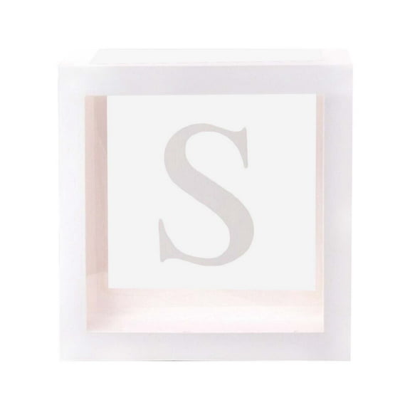 Transparent Balloons - 26 Letters Design, DIY Party Decor, Plastic Material - for Wedding/Birthday Celebrations