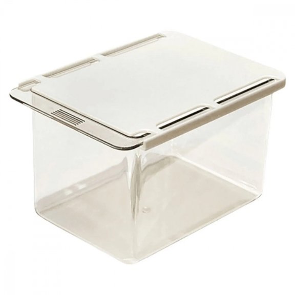 Transparent Bathroom Cotton Stick Makeup Cotton Bathroom Pull-Out Storage Drawer Style Storage Box Under The Mirror Cabinet