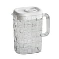 thumbnail image 1 of Transparent Beverage Pitcher with Lid Handle 2000ml 1-Piece - Large Capacity Leak Proof for Cold Drinks(Clear), 1 of 4
