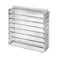 thumbnail image 1 of Transparent Big Acrylic Makeup Organizer with Removable Dividers - 8 Slots for Efficient Cosmetic Storage, 1 of 2