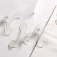 thumbnail image 1 of Transparent Bookmark Clip Set | Sturdy Non-Slip U-Shape Book Page Holder - Clear Plastic | Hands-Free Page Clip for Reading, Office Files, Cookbooks, Music Books | 3 Pack | 4.72x3.15x1.57 in, 1 of 9