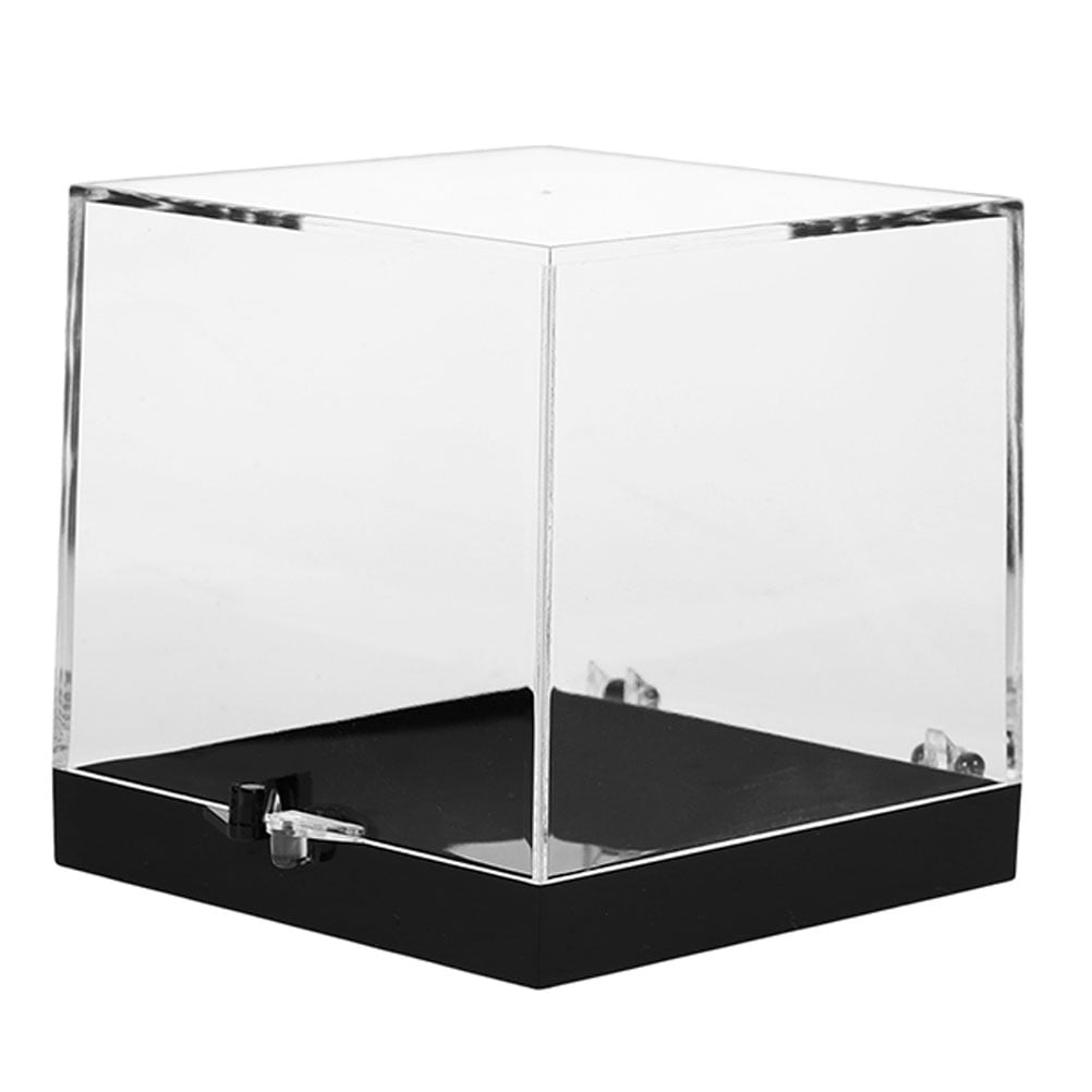 Transparent Box Mineral Specimen Display Case Reusable Mineral Sample