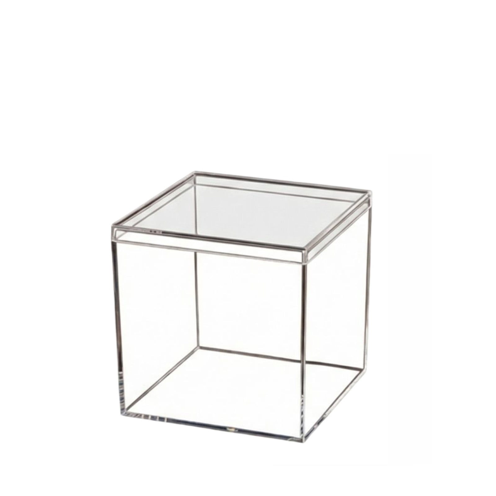 Square Box Transparent Transparent Box Plastic Acrylic Square Box Earth Cover Candy Box ...