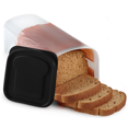 Transparent Bread Box Plastic FreshKeeping Toast Storage Holder with