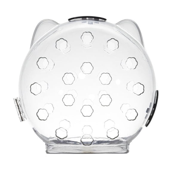 Transparent Breathable Animals Mask with Double Lock for Grooming Vet Visits Prevent Scratching Biting Ventilated Comfortable Observation