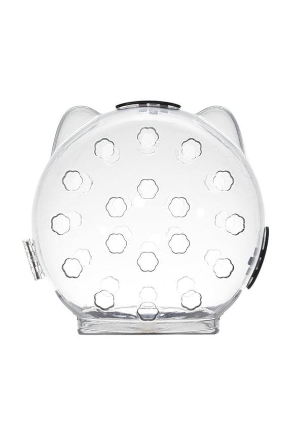 Transparent Breathable Animals Mask with Double Lock for Grooming Vet Visits Prevent Scratching Biting Ventilated Comfortable Observation