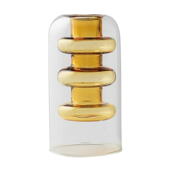Transparent Bud Vase, Tabletop Terrarium er, , and home Decoration - Amber L
