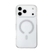 Transparent Bumper Case with MagSafe for iPhone 17 Pro Max - Silver