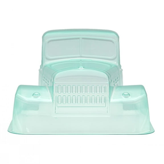 Transparent Car Shell Half-Truck Body Shell Upgrade Part for SCX10 TRAX4 RC Car