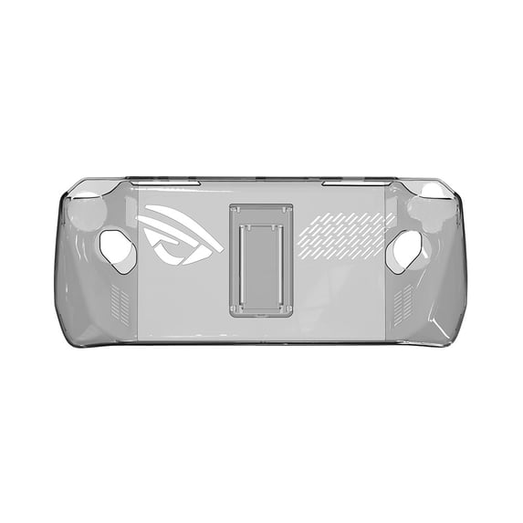 Transparent Case With Kickstand For ROG Ally, Shockproof Game Console Cover Protective Cover For Asus ROG Ally Gaming Accessories