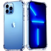 Entronix Clear Case Compatible with iPhone 13 Pro, Protective Slim Cover