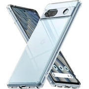 Transparent Case for Google Pixel 7 Clear Case, [Yellow Resistant] Hard Back Cover Soft Silicone, Shockproof Slim Case for Google Pixel 7