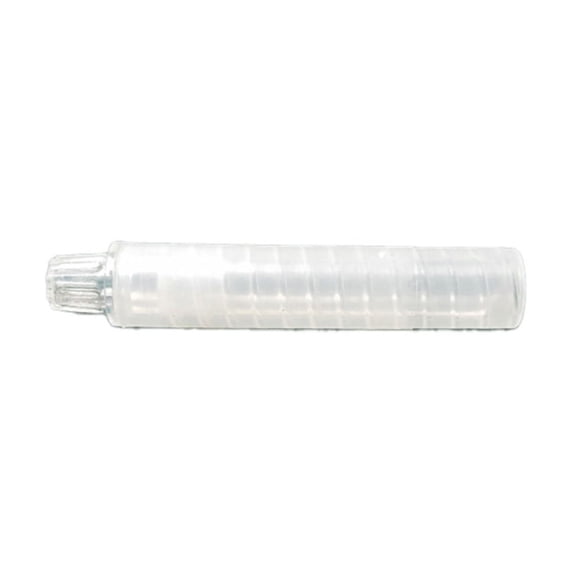 Qyaukm Transparent Chalk Holder with Dust Cover, Clear Plastic Chalk Keeper for Standard and Wet Chalk, Chalkboard Accessory for Art Supply and Drafting Tool